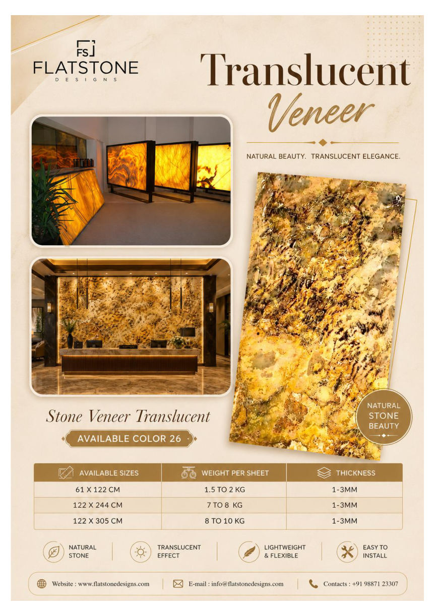Translucent Stone Veneer